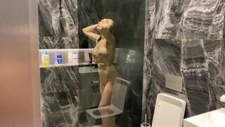 Jenifer Jane and an interesting shower
