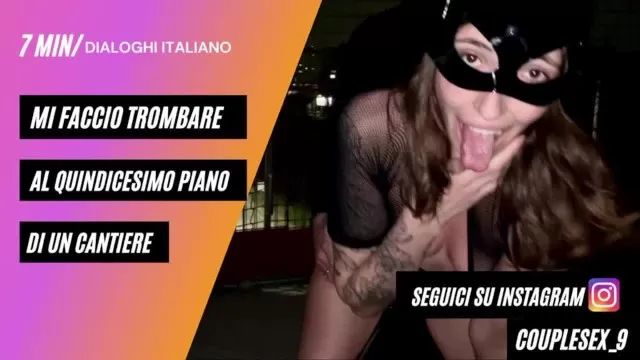 STELLA VEGAS si fa trombare al quindicesimo piano di un cantiere - DIALOGHI