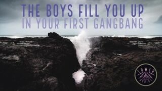 YOUR FIRST GANGBANG (erotic audio for women) M4F dirty talk audioporn role-play filthy talk 素人 汚い話