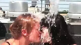Carla Gugino & Malin Akerman - Lesbian Kiss