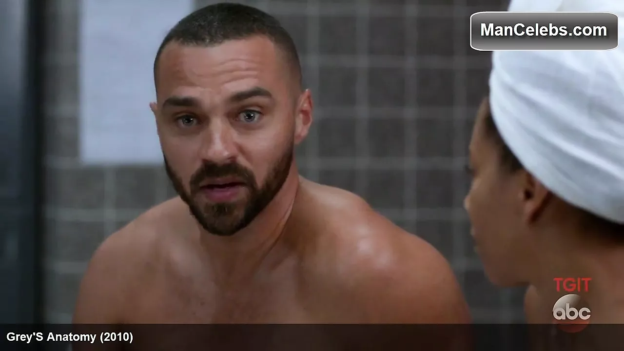 Jesse Williams Naked in Greys Anatomy pic