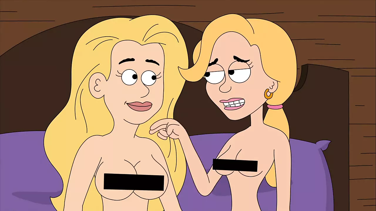 Brickleberry Ethel Anderson And Amber Kissing Donkparty Com