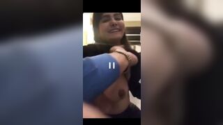 ayesha akram paki tiktoker nude showing her boobs